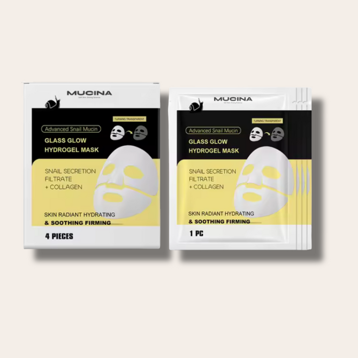 MUCINA Snail Collagen Moisture Mask – 15-Minute Glow Reset